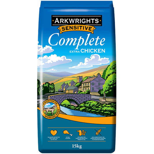 Arkwrights Sensitive Complete with Extra Chicken 15kg